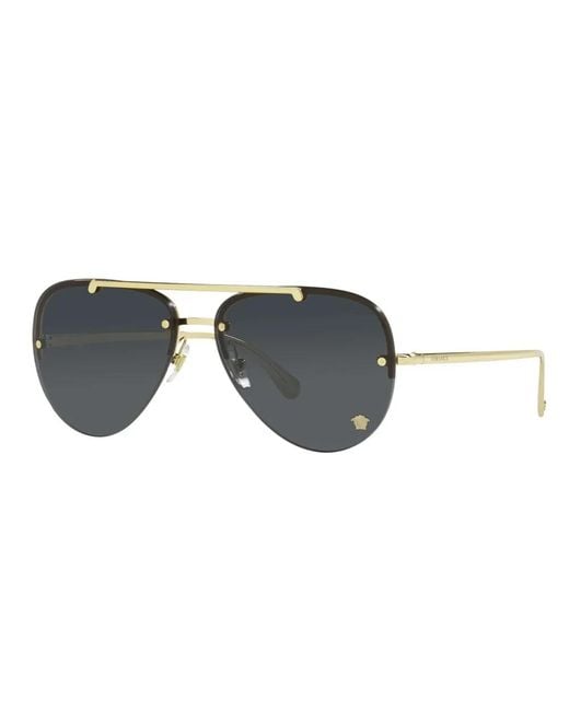 Versace Gray Sunglasses
