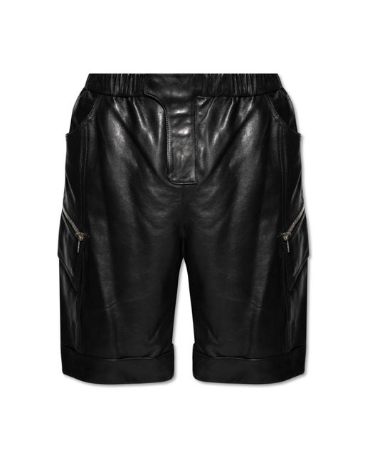 Casual Shorts Balmain de hombre de color Black