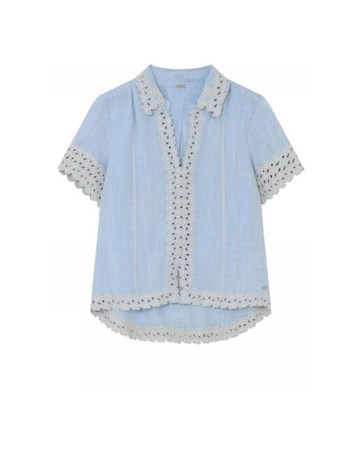 GUSTAV Blue Blouses