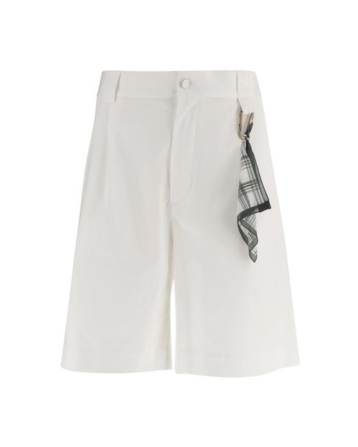 DARKPARK Cotton Shorts in het White voor heren