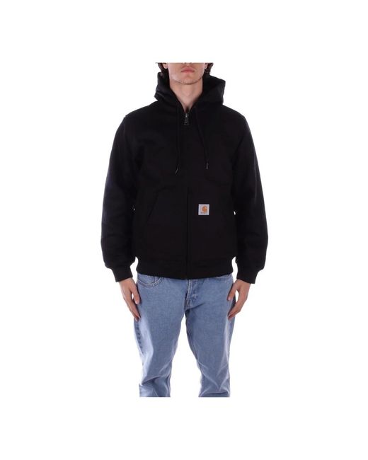 Sweatshirts & hoodies > zip-throughs Carhartt pour homme en coloris Black