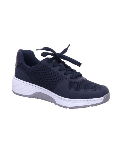 Rieker Blue Low Sneaker