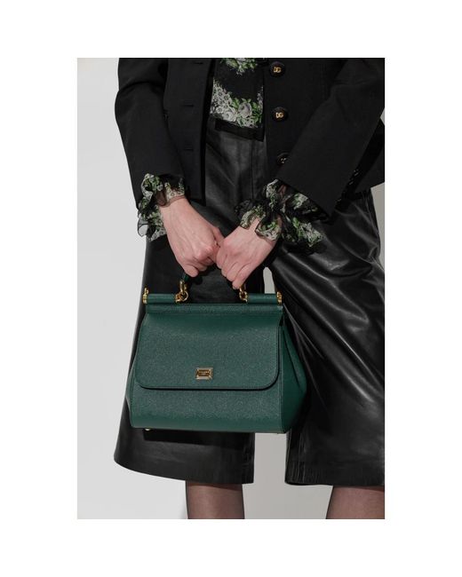 Dolce & Gabbana Green Handbags