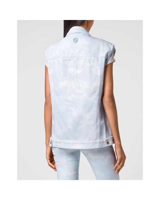 Vests Philipp Plein de color Blue