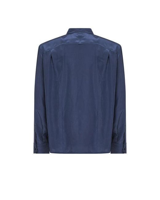 Saint Laurent Blue Casual Shirts for men