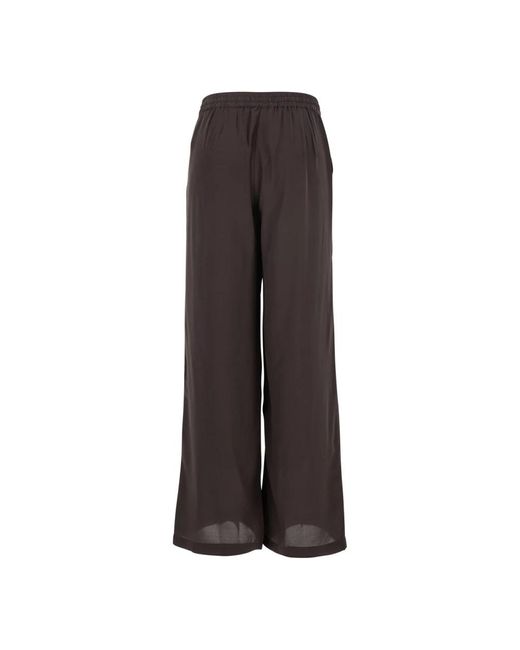 Wide Trousers di P.A.R.O.S.H. in Brown