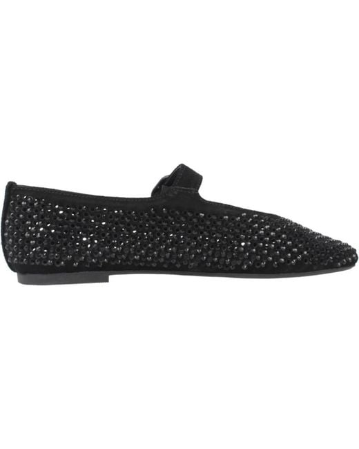 Kurt Geiger Black Ballerina Shoes