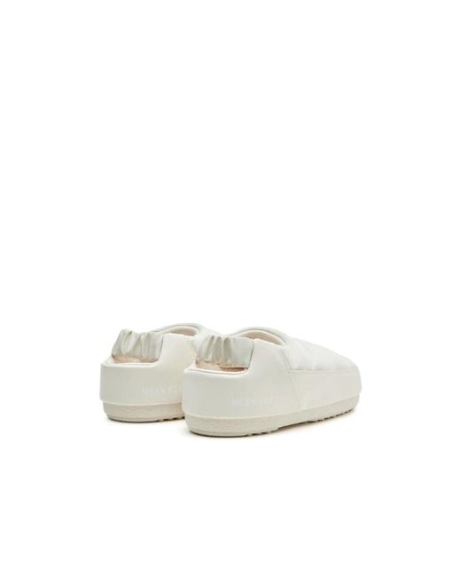 Moon Boot White Clogs for men