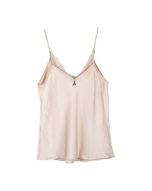 Sleeveless Tops Patrizia Pepe de color Pink