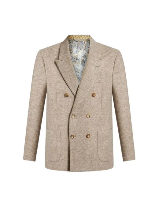 Etro Natural Blazers for men
