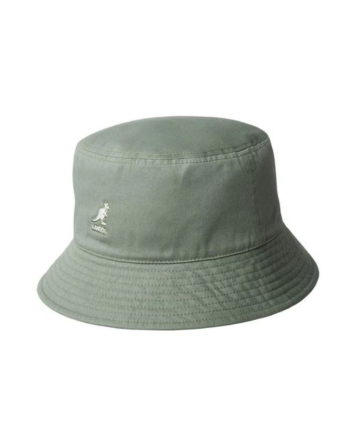 Kangol Sage Gewaschener Eimer Hut in Green für Herren