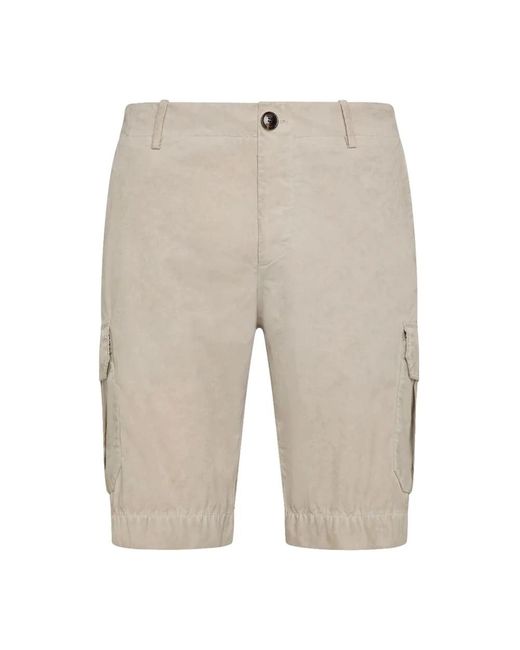 Rrd Cargo bermuda shorts in Natural für Herren