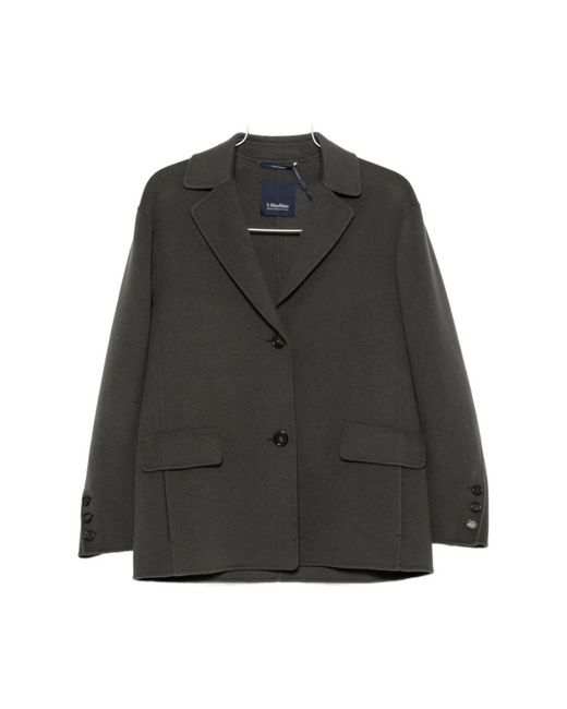 Max Mara Gray Blazers