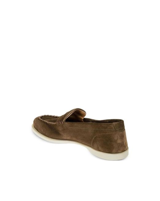 John Lobb Brown Loafers for men