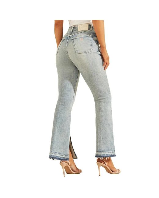 Jeans > flared jeans Guess en coloris Blue