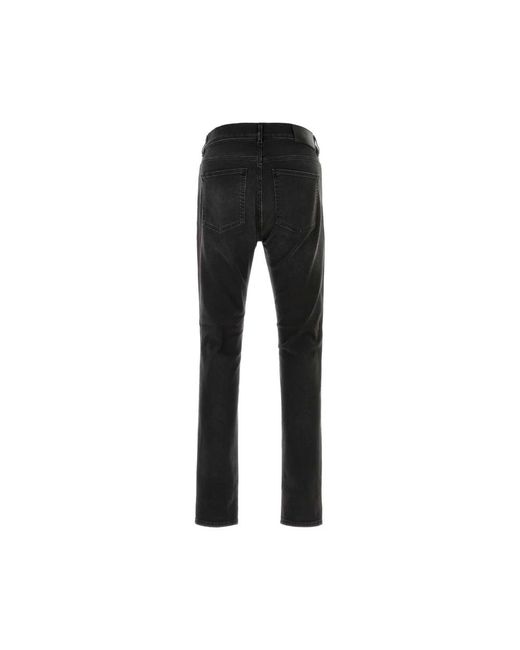 PT Torino Black Slim-Fit Jeans for men