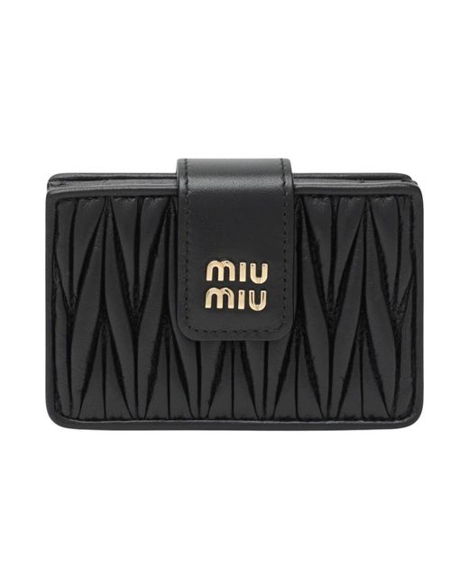 Miu Miu Black Wallets & Cardholders