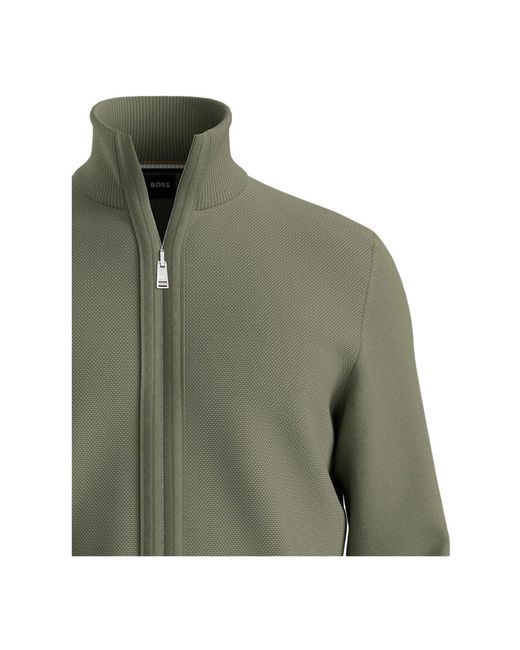 Cardigans Boss pour homme en coloris Green