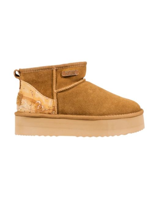 Alviero Martini 1A Classe Brown Winter Boots