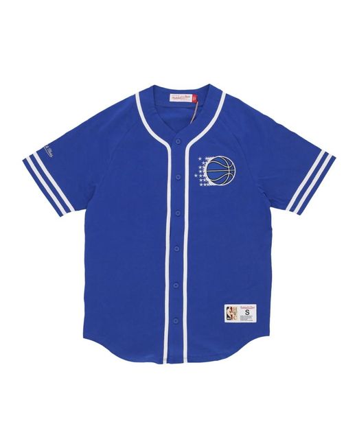 Mitchell & Ness Tops ,Blauw ,Katoen Orlando Magic Vintage Nba Mode Shirt in het Blue voor heren