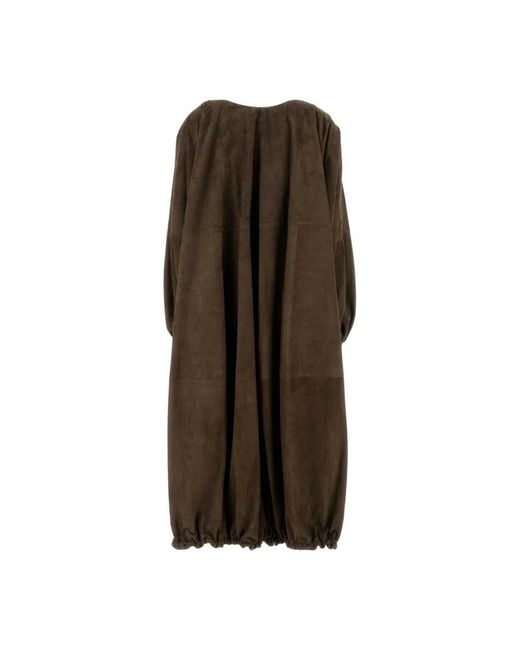 Ferragamo Brown Maxi Dresses