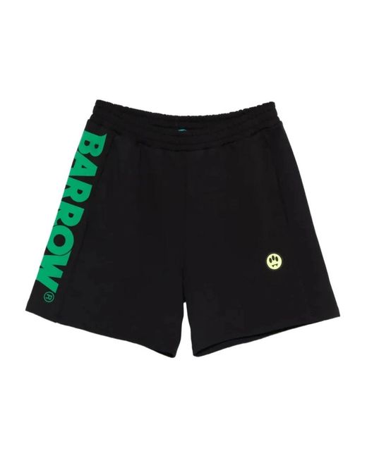 Barrow Fitness ,Zwart ,Training Shorts in het Black voor heren