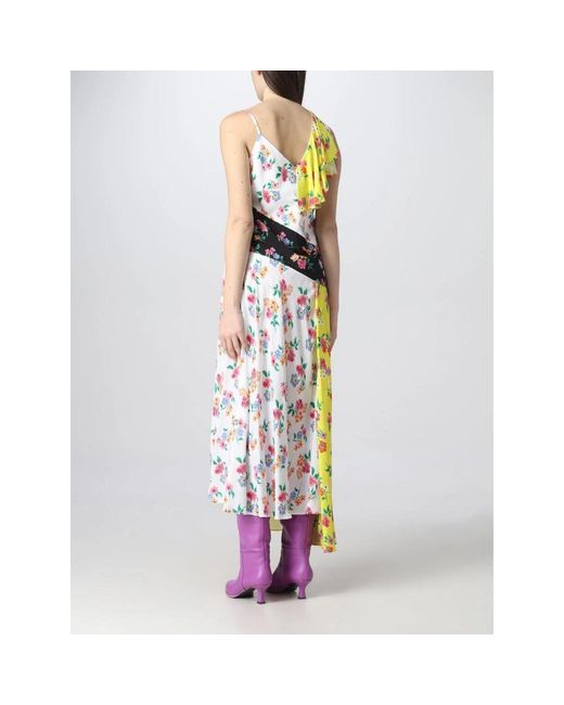 MSGM Midi Dresses in het Multicolor