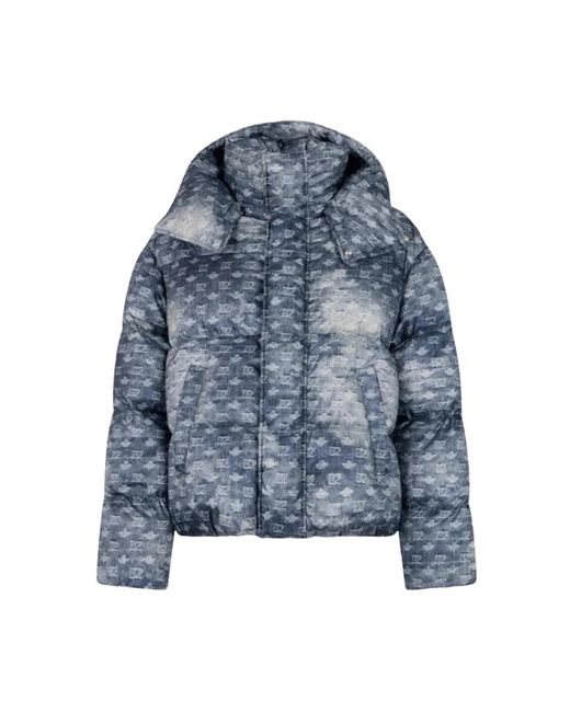 DSquared² Blue Winter Jackets for men
