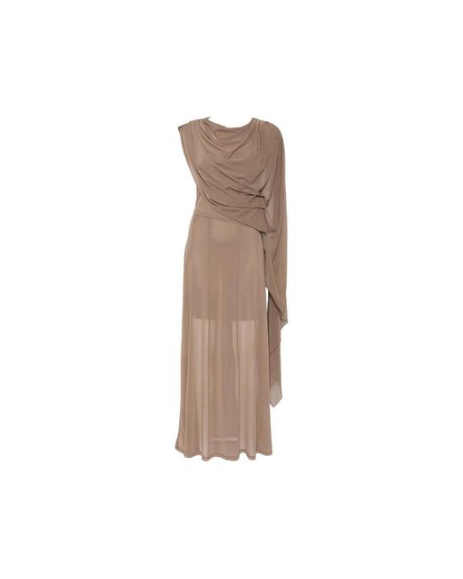 Gestuz Brown Maxi Dresses
