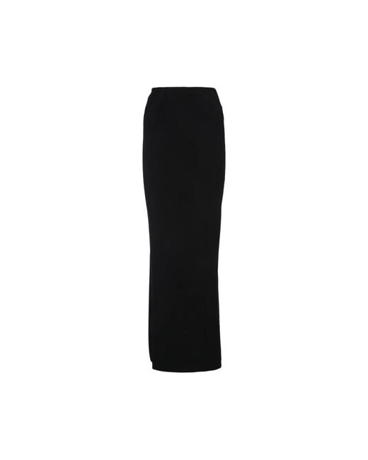 Jacquemus Rokken ,Zwart ,Leer La Jupe Peplo in het Black