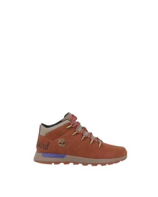 Timberland Brown Lace-Up Boots for men