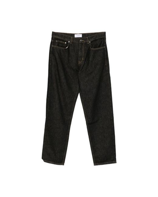 Les Deux Black Straight Fit Jeans for men