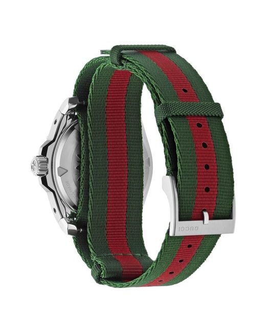 Gucci Green Dive Watch, 40Mm