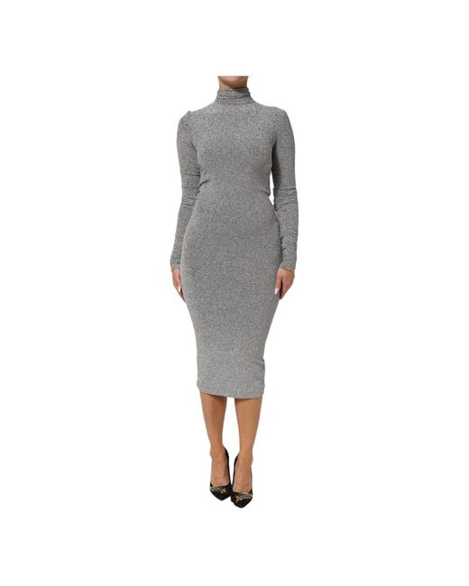 Dolce & Gabbana Gray Midi Dresses