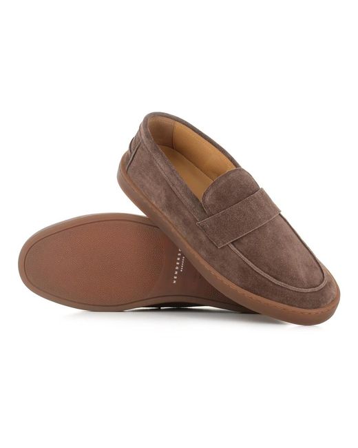 Henderson Brown Loafers for men