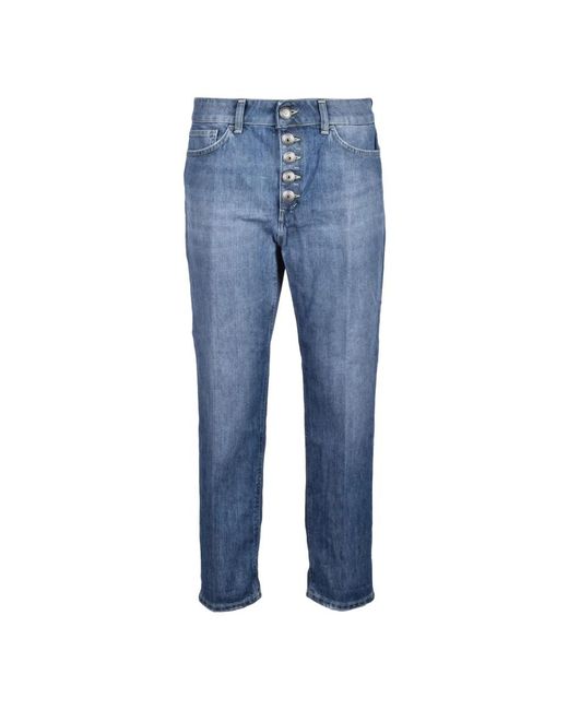 Dondup Blue Straight Fit Jeans