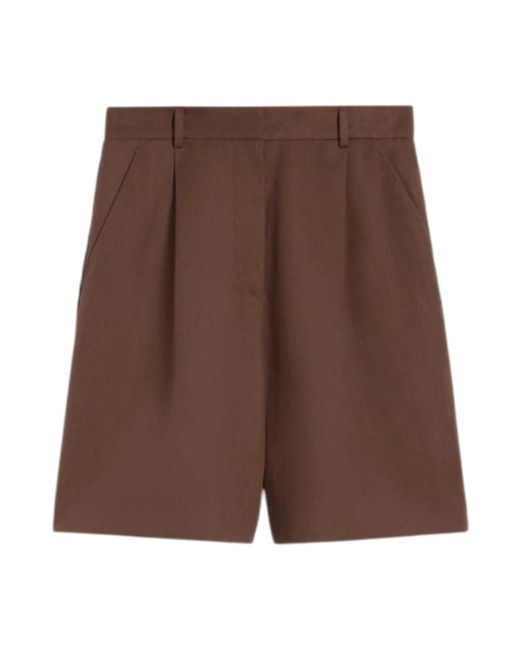 Weekend by Maxmara Brown Casual Shorts