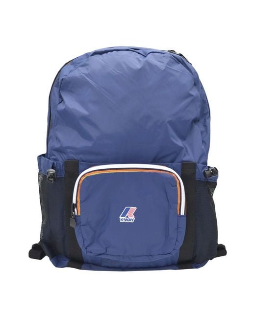 K-Way Blue Backpacks