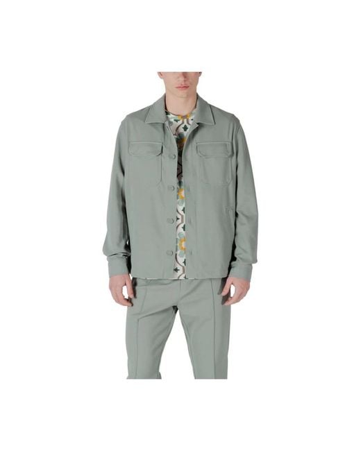 Antony Morato Gray Light Jackets for men