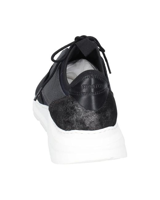 Stokton Black Sneakers
