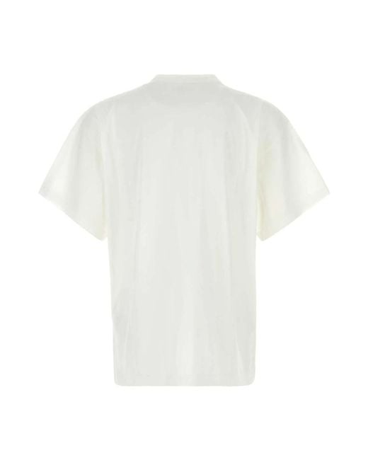 MM6 by Maison Margiela White T-Shirts for men