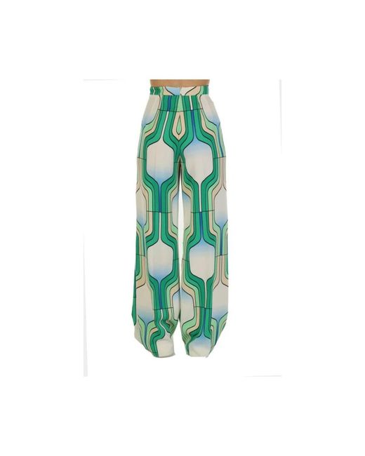 Marella Wide Broeken in het Green