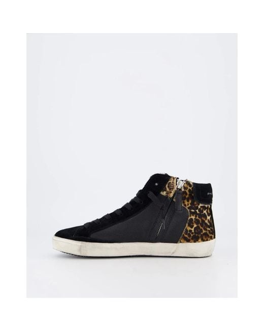 Philippe Model Black Sneakers