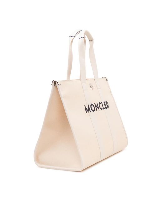 Moncler Natural Tote Bags for men