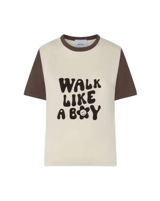 Halfboy Tops ,Veelkleurig ,Katoen Ancient Scrolls Shirt in het Natural voor heren