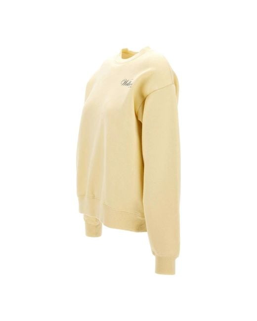 Sporty & Rich Yellow Sweatshirts