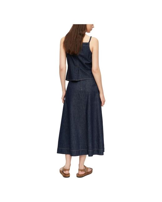 Comma, Blue Midi Röcke