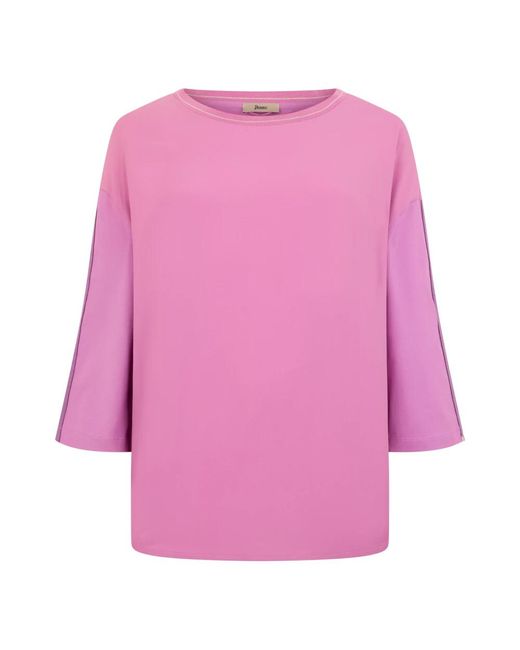 Herno Purple Long Sleeve Tops