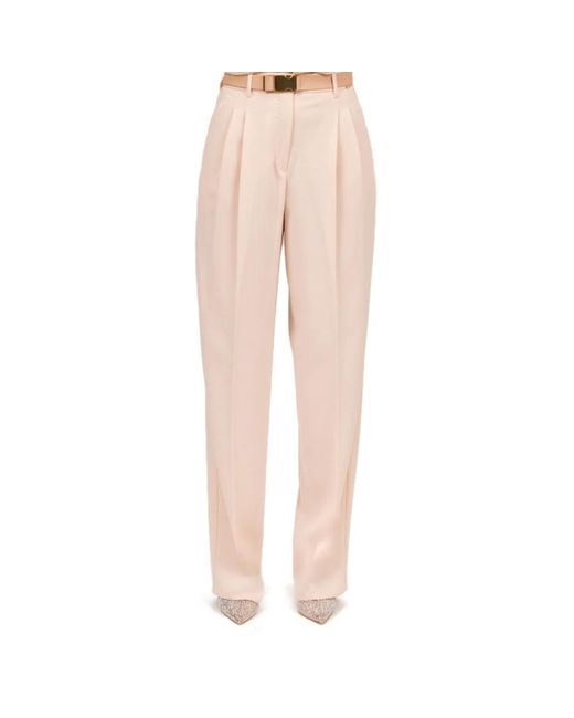 Max Mara Tapered Trousers in het Natural