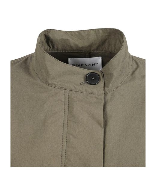 Givenchy Green Parkas